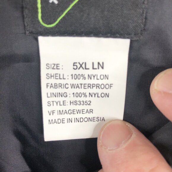 The Force Jacket Men's 5X Black Made Hero’s Coat Water Proof All Weather - Picture 6 of 16